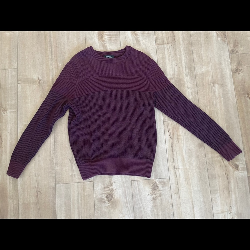 Waffle Knit Sweater